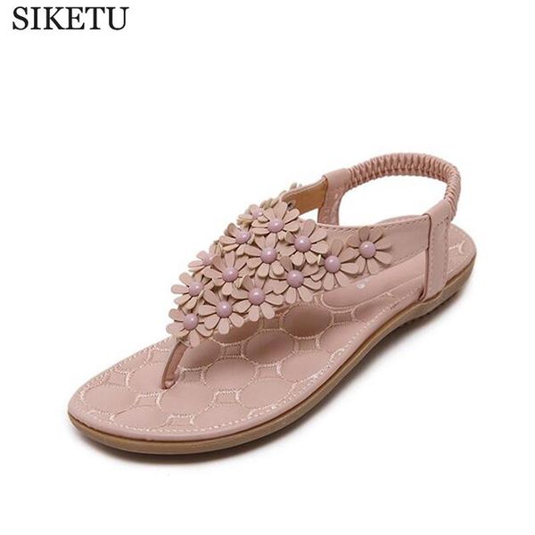 summer women sandals female brand flowers comfortable flats flip gladiator wedding shoes sandalias mujer 305, Black
summer women sandals female brand flowers comfortable flats flip gladiator wedding shoes sandalias mujer 305, Black