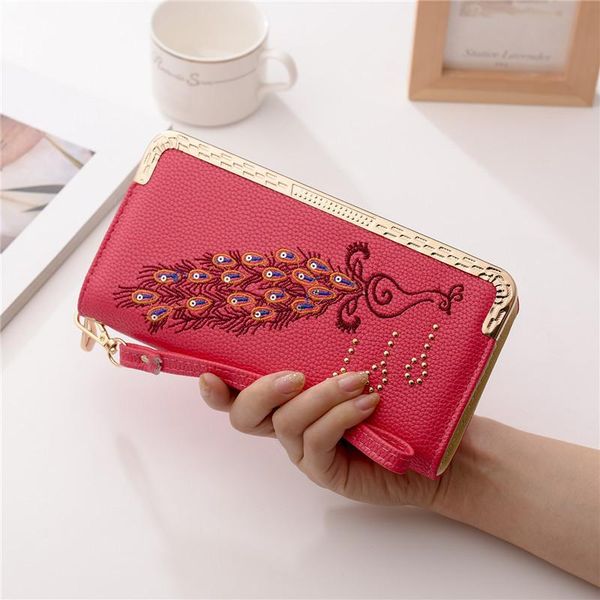 wallets women scrub leather lady purses wallet ladies clutch long female carteira feminina portefeuille femme, Red;black
wallets women scrub leather lady purses wallet ladies clutch long female carteira feminina portefeuille femme, Red;black