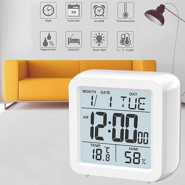 desk & table clocks led digital alarm clock backlight snooze mute calendar electronic hygrometer humidity desktop
desk & table clocks led digital alarm clock backlight snooze mute calendar electronic hygrometer humidity desktop