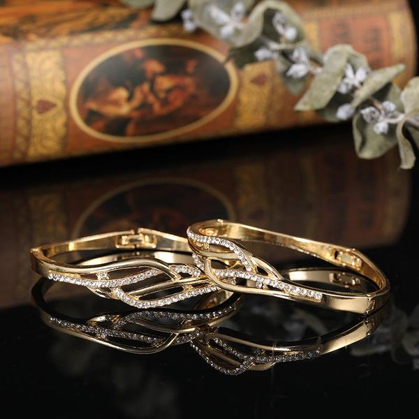 bangle 2 pcs arabian crystal bracelet twist sleeve algeria morocco wedding jewelry french dress accessories, Black
bangle 2 pcs arabian crystal bracelet twist sleeve algeria morocco wedding jewelry french dress accessories, Black