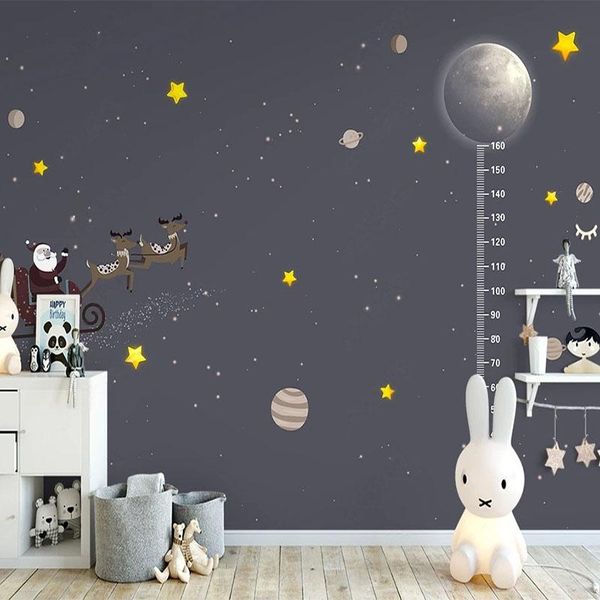 wallpapers custom mural wallpaper 3d starry sky measuring height cartoon children's room background wall decor papel de parede
wallpapers custom mural wallpaper 3d starry sky measuring height cartoon children's room background wall decor papel de parede