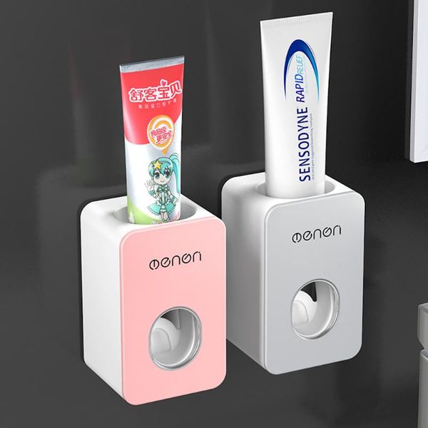 adhesive automatic toothpaste squeezer set wall-mounted holder toothbrush rack wall suction holders
adhesive automatic toothpaste squeezer set wall-mounted holder toothbrush rack wall suction holders