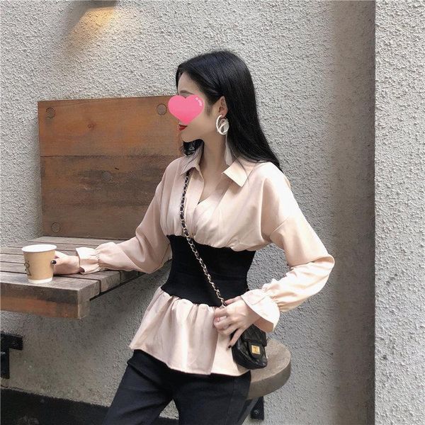 peplum women shirts long sleeve blouse korean white and blouses patchwork ruffle vintage autumn winter clothes
peplum women shirts long sleeve blouse korean white and blouses patchwork ruffle vintage autumn winter clothes