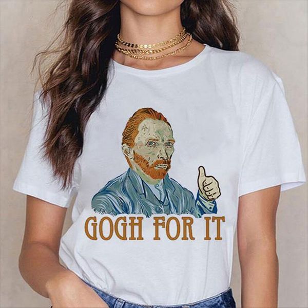 van gogh printed and mens womens women harajuku summer female tee for lady girl funny round neck shirts aesthetic, White;black
van gogh printed and mens womens women harajuku summer female tee for lady girl funny round neck shirts aesthetic, White;black