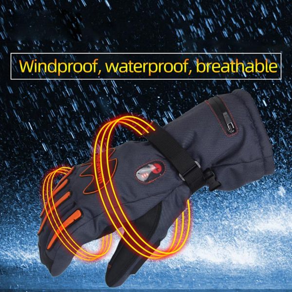 1pair heated gloves outdoor waterproof windbreak battery powered riding ski 3 level temperature control us/eu plug cycling, Black
1pair heated gloves outdoor waterproof windbreak battery powered riding ski 3 level temperature control us/eu plug cycling, Black
