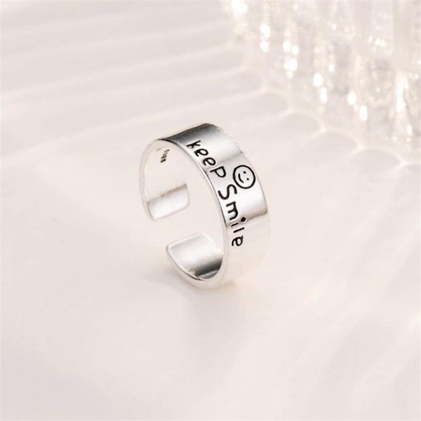 cluster rings promotion korean version keep smile friends class ring letters face dating adjustable fashion jz75, Golden;silver
cluster rings promotion korean version keep smile friends class ring letters face dating adjustable fashion jz75, Golden;silver