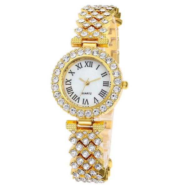 fashion women ladies full diamond roma small alloy metal luxury watches 2021 creative dress gift quartz wrist wristwatches, Slivery;brown
fashion women ladies full diamond roma small alloy metal luxury watches 2021 creative dress gift quartz wrist wristwatches, Slivery;brown