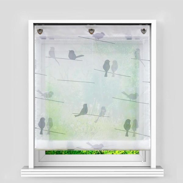 roman curtain bird printed windows sheer tulle drapes shade voile drapery valance with u-shape hooks for kitchen home decoration &
roman curtain bird printed windows sheer tulle drapes shade voile drapery valance with u-shape hooks for kitchen home decoration &