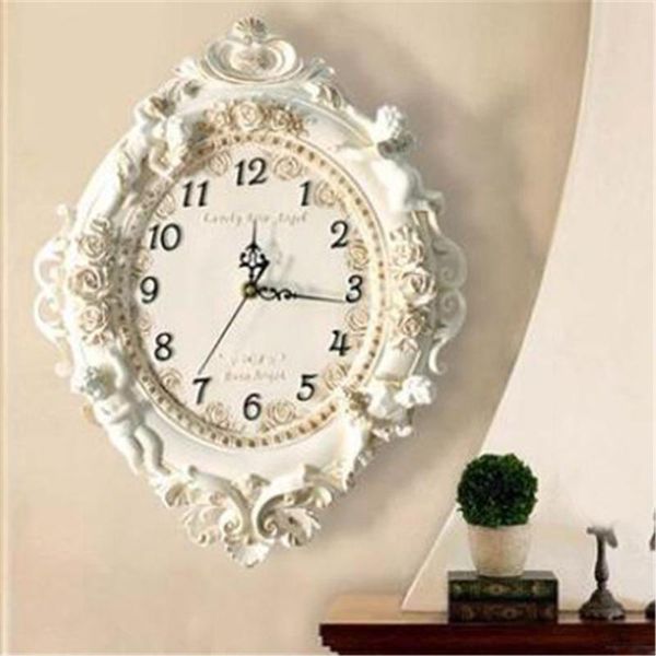 wall clocks creative handmade clock, european rose angel combination design mute home decoration clock
wall clocks creative handmade clock, european rose angel combination design mute home decoration clock
