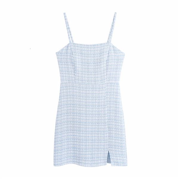 casual dresses women spaghetti strap blue pliad za mini chic lady elegant back texture woolen spring dress femme ia4t, Black;gray
casual dresses women spaghetti strap blue pliad za mini chic lady elegant back texture woolen spring dress femme ia4t, Black;gray