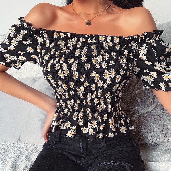 chiffon casual slash neck t shirt womens designer ribbon cute floral printed black crop, White
chiffon casual slash neck t shirt womens designer ribbon cute floral printed black crop, White