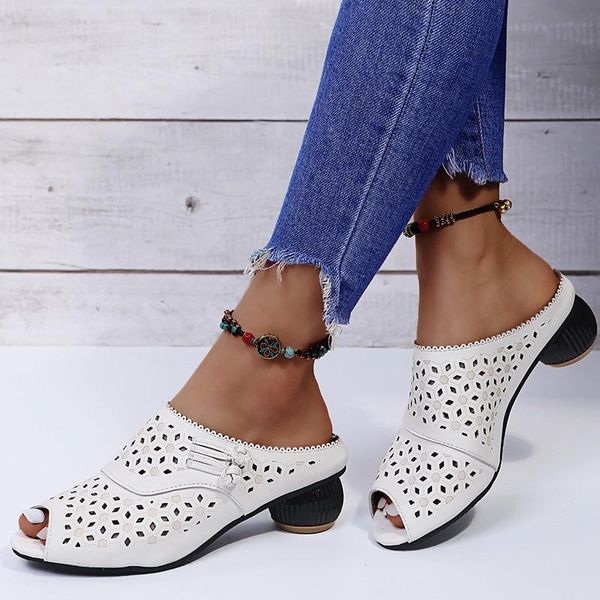 slippers 2021 women cutouts cow genuine leather summer sandals fashion wedges heels slides casual wild shoes size 35-43, Black
slippers 2021 women cutouts cow genuine leather summer sandals fashion wedges heels slides casual wild shoes size 35-43, Black
