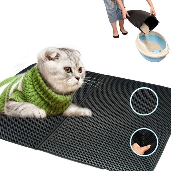 cat beds & furniture pet litter mat double layer non-slip eva pads trapping box products keep clean cama para
cat beds & furniture pet litter mat double layer non-slip eva pads trapping box products keep clean cama para