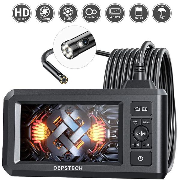 cameras single/dual lens 1080p with 4.3" lcd screen 6 led 16.5ft semi-rigid cable 32gb tf card inspection
cameras single/dual lens 1080p with 4.3" lcd screen 6 led 16.5ft semi-rigid cable 32gb tf card inspection
