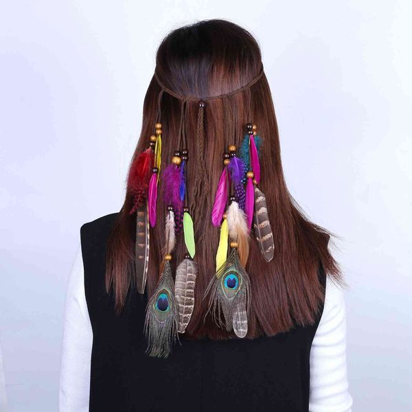 souvenirs pendant feather hair band fashion bohemian national rope women's tassel hoop accessories
souvenirs pendant feather hair band fashion bohemian national rope women's tassel hoop accessories