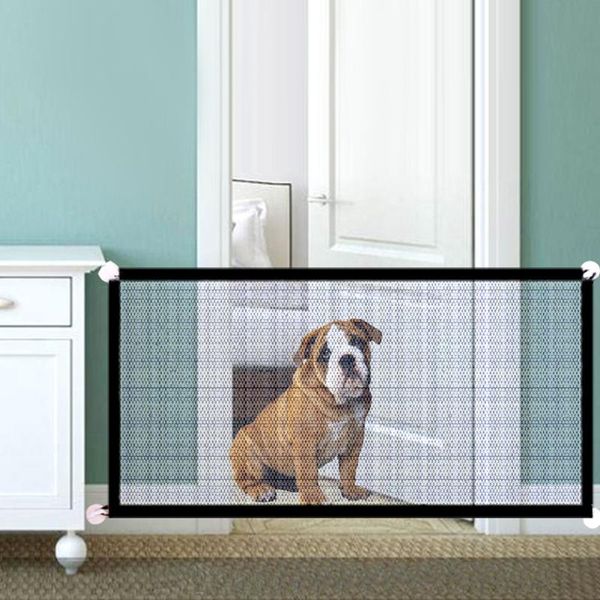 kennels & pens dog safety gate pet safe mesh fence portable folding baby install anywhere 180*72cm
kennels & pens dog safety gate pet safe mesh fence portable folding baby install anywhere 180*72cm