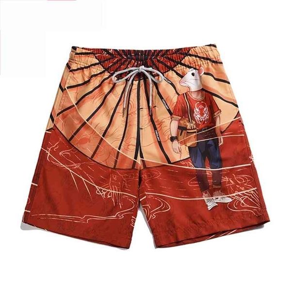 man summer short floral printing beach breathable quick dry loose casual style 210712, White;black
man summer short floral printing beach breathable quick dry loose casual style 210712, White;black