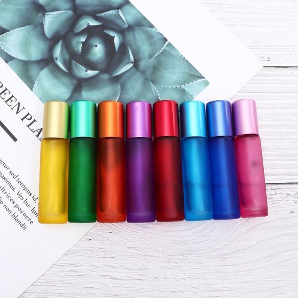 storage bottles & jars 8pcs empty roll-on bottle glass steel beads cosmetic subpacking small for daily use (10ml)
storage bottles & jars 8pcs empty roll-on bottle glass steel beads cosmetic subpacking small for daily use (10ml)