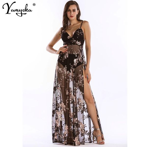 perspective black gold pink sequins summer long dress women backless maxi dresses luxury night club party vestido n casual, Black;gray
perspective black gold pink sequins summer long dress women backless maxi dresses luxury night club party vestido n casual, Black;gray