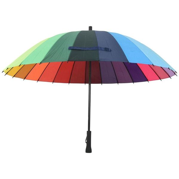 umbrellas 24k rib color rainbow fashion long handle straight anti-uv sun/rain stick umbrella manual big parasol
umbrellas 24k rib color rainbow fashion long handle straight anti-uv sun/rain stick umbrella manual big parasol
