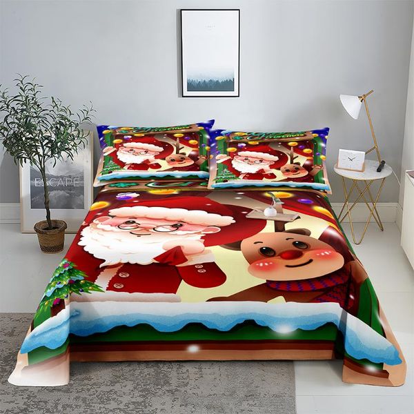 sheets & sets lovely christmas bedding sheet home digital printing polyester bed flat with case print
sheets & sets lovely christmas bedding sheet home digital printing polyester bed flat with case print