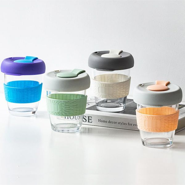 mugs 350ml coffee cup portable handy milk glass silicone cover resistant direct drinkingwater breakfast
mugs 350ml coffee cup portable handy milk glass silicone cover resistant direct drinkingwater breakfast