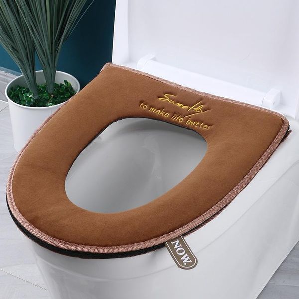 toilet seat covers washable warm cover with handle toilete accessories soft plush zipper wc mat bathroom decoration
toilet seat covers washable warm cover with handle toilete accessories soft plush zipper wc mat bathroom decoration