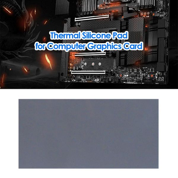thermal pad 12.8 w/ silicone conductive pads 85x45mm for gpu cpu ic chipset heatsink fans & coolings
thermal pad 12.8 w/ silicone conductive pads 85x45mm for gpu cpu ic chipset heatsink fans & coolings