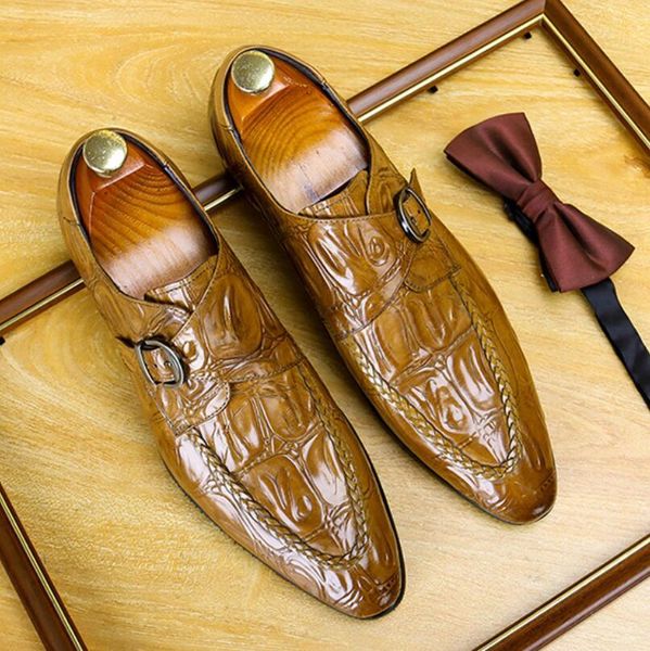 men monk buckle strap oxfords handmade shoes square toe genuine shoesleather color black brown
men monk buckle strap oxfords handmade shoes square toe genuine shoesleather color black brown