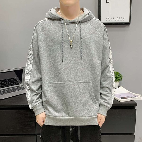 spring and autumn men's korean fashion handsome student pullover sports sweater, Black
spring and autumn men's korean fashion handsome student pullover sports sweater, Black