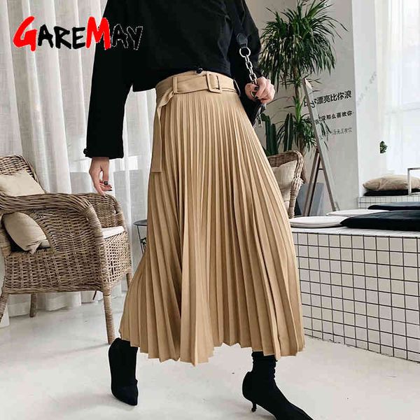 fall women pleated skirt female korean style black women's winter s high waist vintage midi 210428
fall women pleated skirt female korean style black women's winter s high waist vintage midi 210428