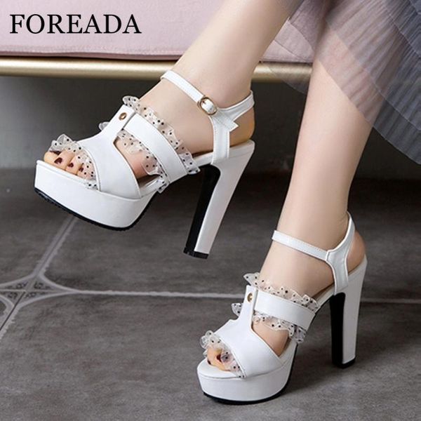 dress shoes foreada woman sandals platform super high heels ruffle buckle spike heel female footwear summer yellow white 33-46, Black
dress shoes foreada woman sandals platform super high heels ruffle buckle spike heel female footwear summer yellow white 33-46, Black
