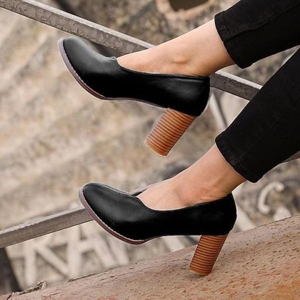 dress shoes style for spring 2021. women's with chunky heels,pointed 34-43 plus-size single shoes. high heels women, Black
dress shoes style for spring 2021. women's with chunky heels,pointed 34-43 plus-size single shoes. high heels women, Black