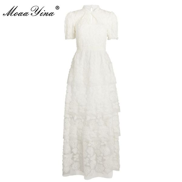 summer bohemian long vacation dress women lace mesh patchwork runway elegant puff sleeve fashion white 210524, Black;gray
summer bohemian long vacation dress women lace mesh patchwork runway elegant puff sleeve fashion white 210524, Black;gray