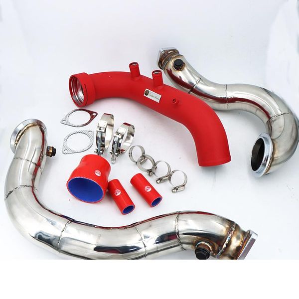 manifold & parts for n54 3.0t e82 e88 e90 e92 e8x e9x 135i 335i intake turbo charge pipe cooling kit +3'' catless downpipe
manifold & parts for n54 3.0t e82 e88 e90 e92 e8x e9x 135i 335i intake turbo charge pipe cooling kit +3'' catless downpipe