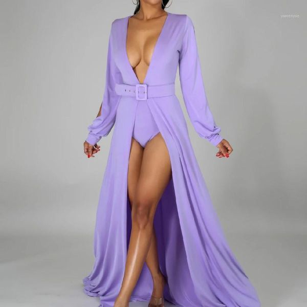 casual dresses women dress deep v neck long sleeve solid with waist belt fashion party night clubwear 2021 african date out vestidos, Black;gray
casual dresses women dress deep v neck long sleeve solid with waist belt fashion party night clubwear 2021 african date out vestidos, Black;gray