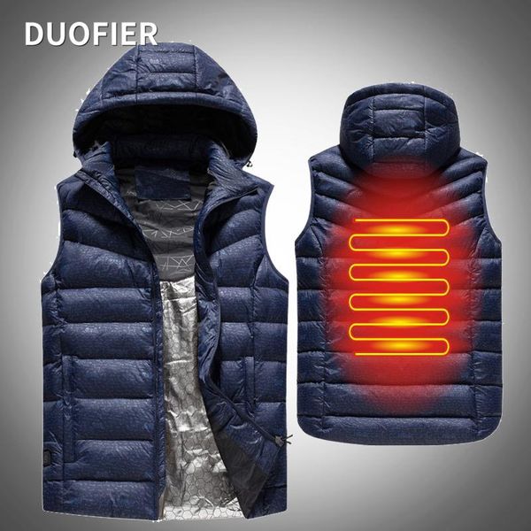 men's vests heated vest men women winter warm heating jacket hooded smart constant temperature heat cotton clothes male casual coats, Black;white
men's vests heated vest men women winter warm heating jacket hooded smart constant temperature heat cotton clothes male casual coats, Black;white