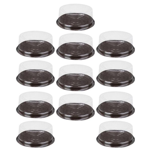 gift wrap 30pcs bakery cake boxes cheese cupcake mousse packing (coffee)