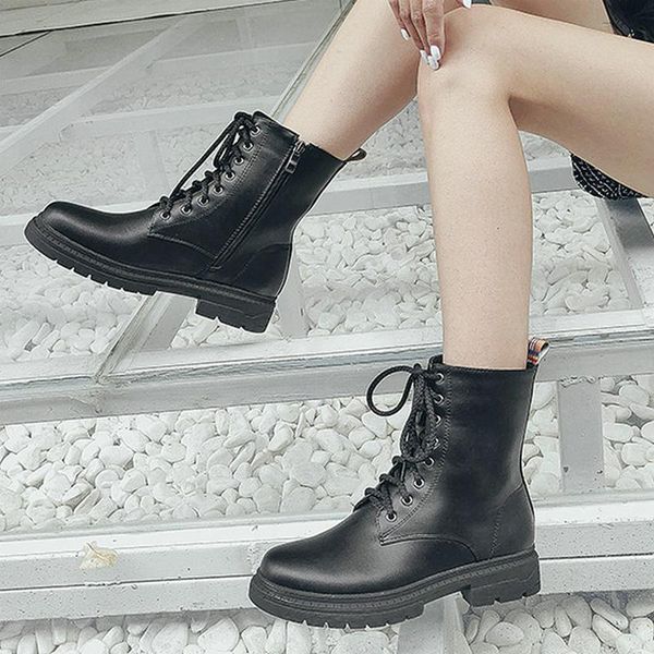 boots 2021 women black apricot spring autumn thick-soled ladies motorcycle front strap side zipper pu ankle
boots 2021 women black apricot spring autumn thick-soled ladies motorcycle front strap side zipper pu ankle