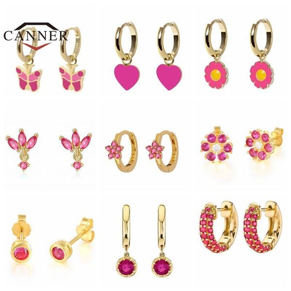 hoop & huggie canner rose red zircon crystal small ear hoops earrings for women piercing cartilage earring fashion jewelry gifts, Golden;silver
hoop & huggie canner rose red zircon crystal small ear hoops earrings for women piercing cartilage earring fashion jewelry gifts, Golden;silver