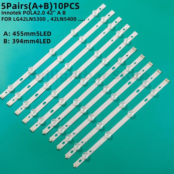 bar lights led backlight for lg 42"tv innotek pola2.0 42'' a b 42ln5300 42ln5400 42ln575 42ln578v 42ln543v 42ln5700 42la6200
bar lights led backlight for lg 42"tv innotek pola2.0 42'' a b 42ln5300 42ln5400 42ln575 42ln578v 42ln543v 42ln5700 42la6200