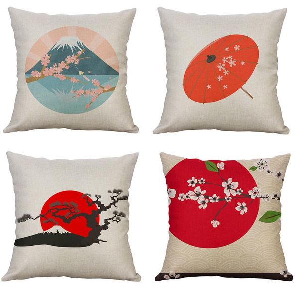 cushion/decorative pillow 2021 4pcs decorative pillows cherry japanese 45x45cm linen home square printed coussin exterieur 45*45cm
cushion/decorative pillow 2021 4pcs decorative pillows cherry japanese 45x45cm linen home square printed coussin exterieur 45*45cm