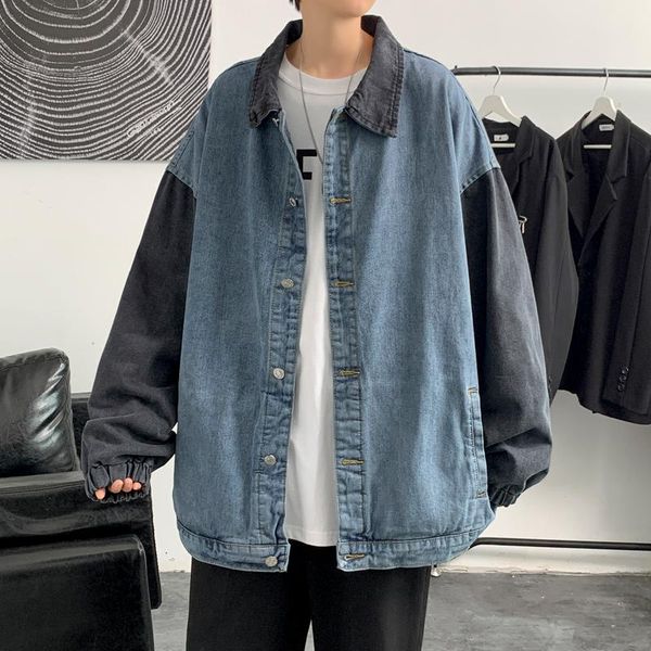 men's jackets jean jacket slim fit cotton denim red white black ripped hole coats men outwear youth 5xl, Black;brown
men's jackets jean jacket slim fit cotton denim red white black ripped hole coats men outwear youth 5xl, Black;brown