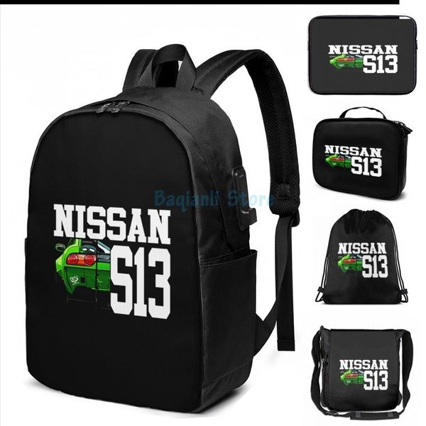 funny graphic print nissan s13 240sx (green) usb charge backpack men school bags women bag travel laptop
funny graphic print nissan s13 240sx (green) usb charge backpack men school bags women bag travel laptop