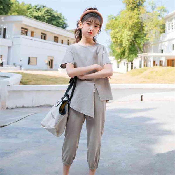 korean mommy and daughter matching clothes irregular short sleeve t-shirts nine pants solid color family 210622, Blue
korean mommy and daughter matching clothes irregular short sleeve t-shirts nine pants solid color family 210622, Blue