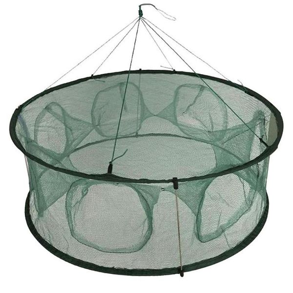 strengthen automatic fishing net foldable catch crayfish crab trap cage round shape durable open lobster shrimp accessories
strengthen automatic fishing net foldable catch crayfish crab trap cage round shape durable open lobster shrimp accessories