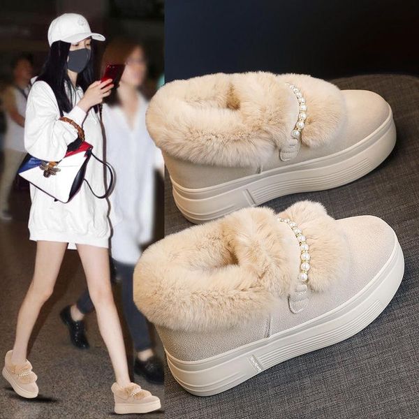 boots 2021 snow woman,women plush platforms,winter fur shoes,round toe,thick bottom,female footware black,beige
boots 2021 snow woman,women plush platforms,winter fur shoes,round toe,thick bottom,female footware black,beige