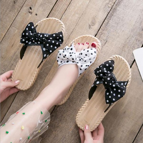 slippers 2021 spring summer sandals women outdoor fashion korean bowknot ladies non-slip wear-resistant, Black
slippers 2021 spring summer sandals women outdoor fashion korean bowknot ladies non-slip wear-resistant, Black
