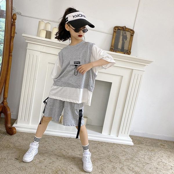 clothing sets boys and girls casual sports suits 2021 summer trendy children's loose shorts two-piece suit, White
clothing sets boys and girls casual sports suits 2021 summer trendy children's loose shorts two-piece suit, White