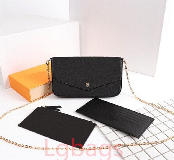 3 piece women messenger leather handbag evening bag flower luxurys designers pochette felicie shoulder bags wallet checkers date code serial
3 piece women messenger leather handbag evening bag flower luxurys designers pochette felicie shoulder bags wallet checkers date code serial
